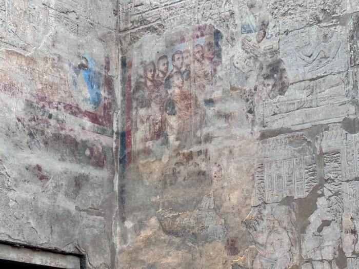 エジプト　ルクソール　ナイル川東岸　ルクソール神殿