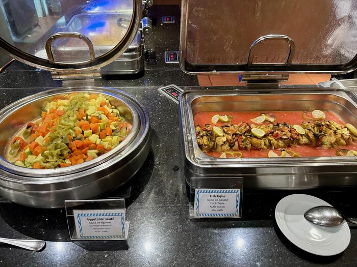 エジプト　ルクソール　セミラミスⅢ　アスワン　ルクソール　夕食