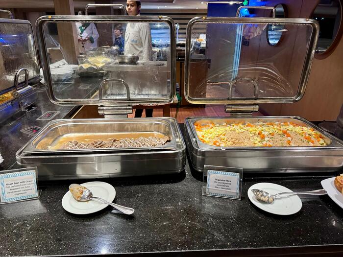 エジプト　ルクソール　セミラミスⅢ　アスワン　ルクソール　夕食