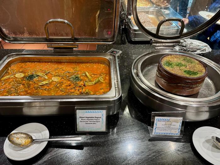 エジプト　ルクソール　セミラミスⅢ　アスワン　ルクソール　夕食