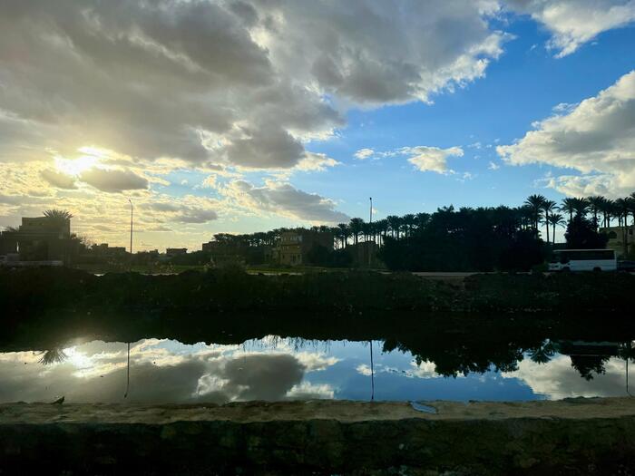 エジプト　カイロ郊外