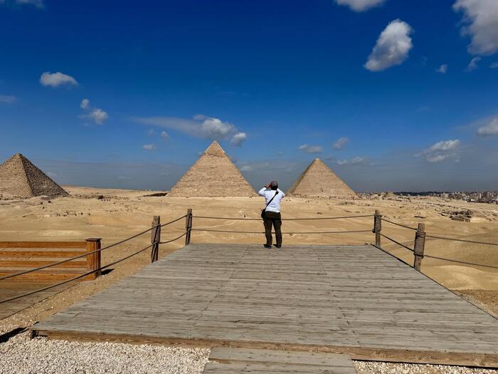 エジプト　阪急交通社　トラピックス　ツアー　ギザ　三大ピラミッド