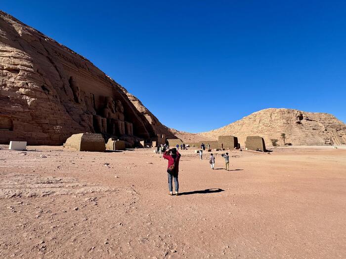 エジプト　アブ・シンベル　アブ・シンベル大神殿　アブ・シンベル小神殿