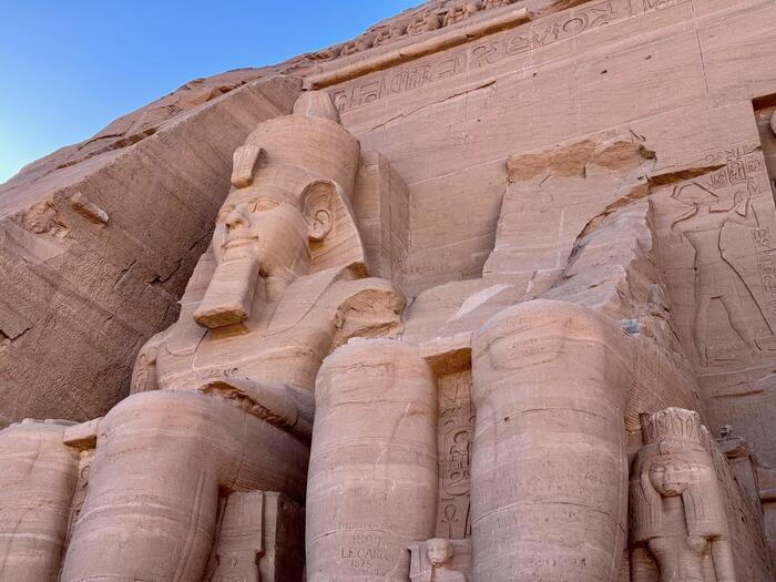エジプト　アブ・シンベル　アブ・シンベル大神殿　アブ・シンベル小神殿