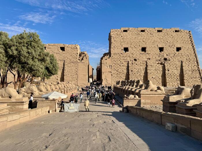 エジプト　阪急交通社　トラピックス　ツアー　セミラミスⅢ　ルクソール　カルナック神殿