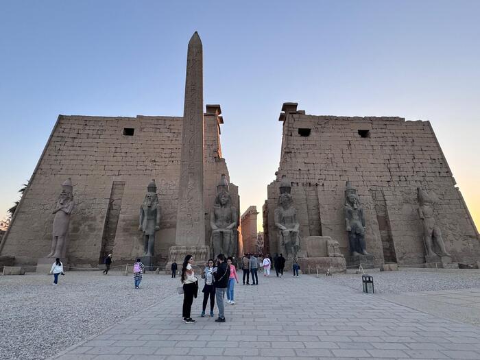 エジプト　阪急交通社　トラピックス　ツアー　セミラミスⅢ　ルクソール　ルクソール神殿