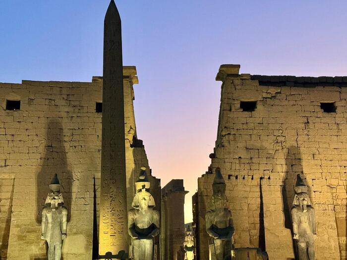 エジプト　阪急交通社　トラピックス　ツアー　ルクソール　ルクソール神殿