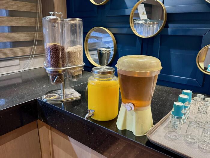 エジプト　ルクソール　セミラミスⅢ　アスワン　ルクソール　朝食