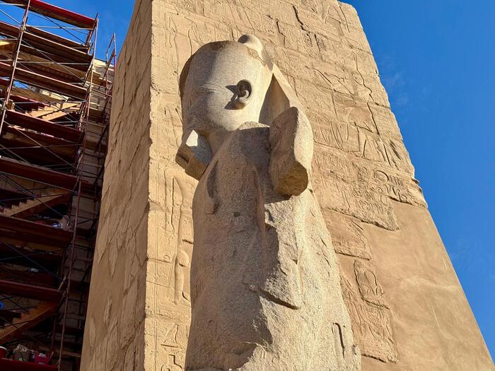 エジプト　ルクソール　ナイル川東岸　カルナック神殿