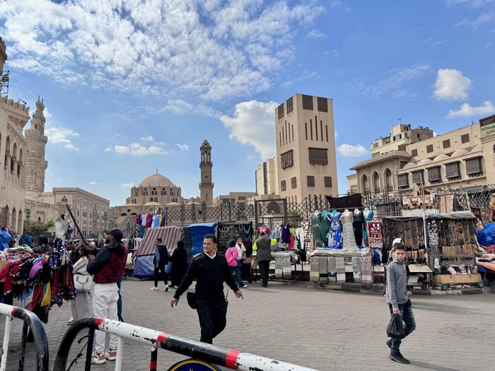 エジプト　カイロ　ハンハリーリバザール