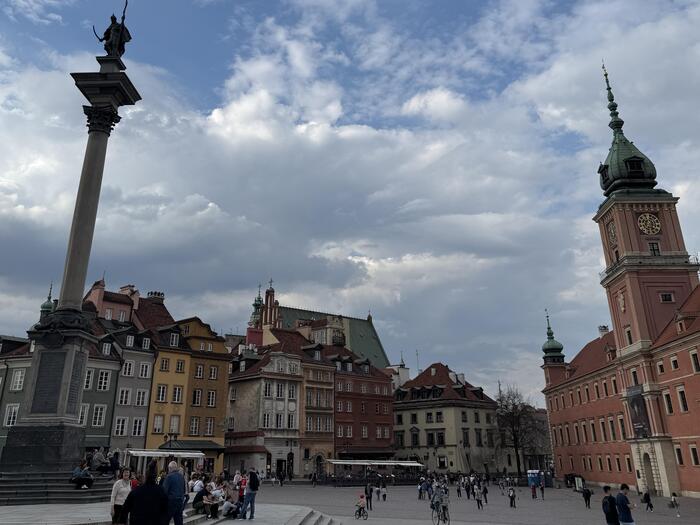 ポーランド　ワルシャワ　風景