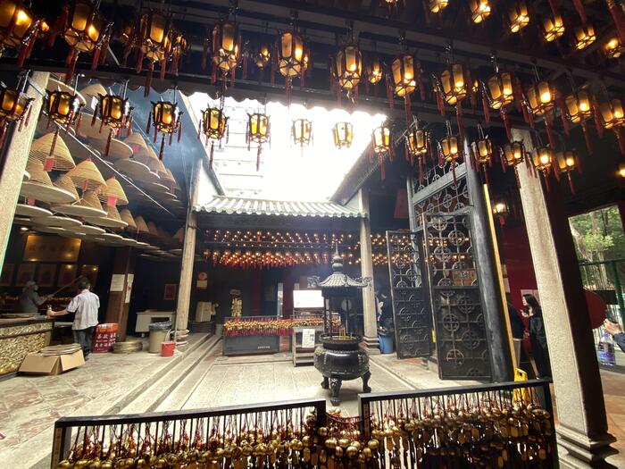 媽祖（天后）を祀る天后廟