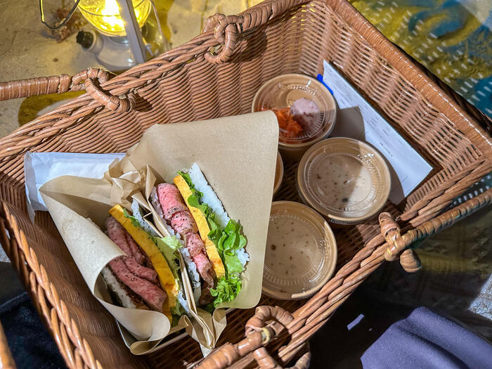 イルミーバンタ　冬の沖縄　ピクニックセット