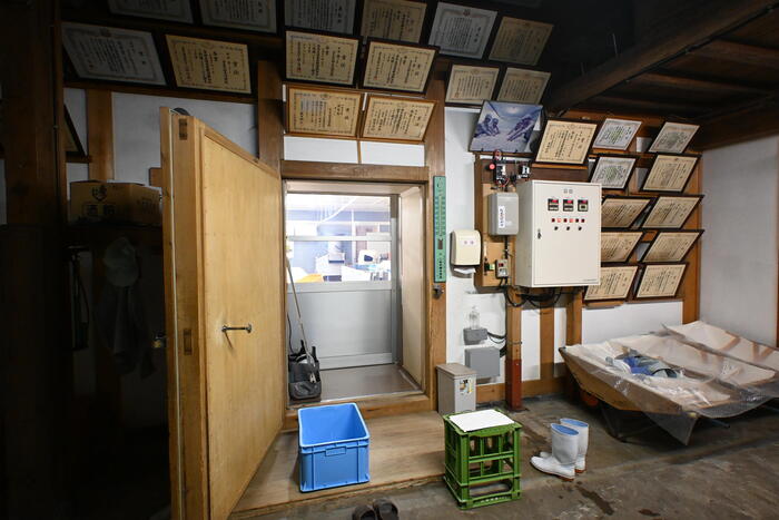 秋田・大仙市　鈴木酒造　麴室