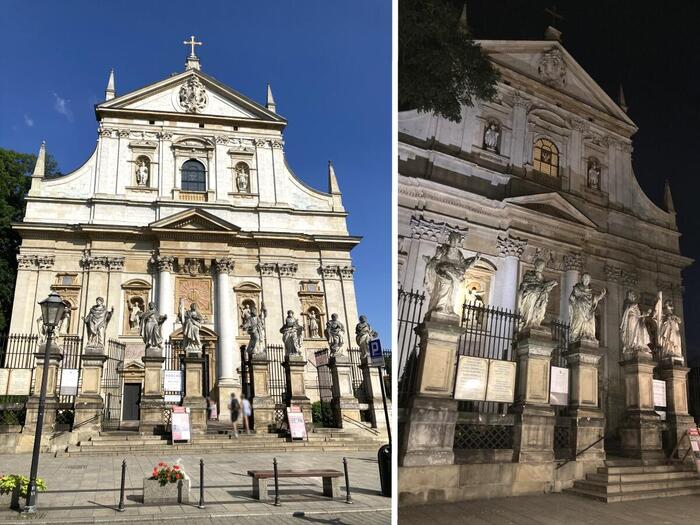 昼も夜も美しい聖ペテロ聖パウロ教会