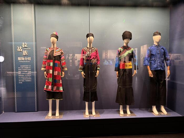 西双版納　中国　博物館　展示