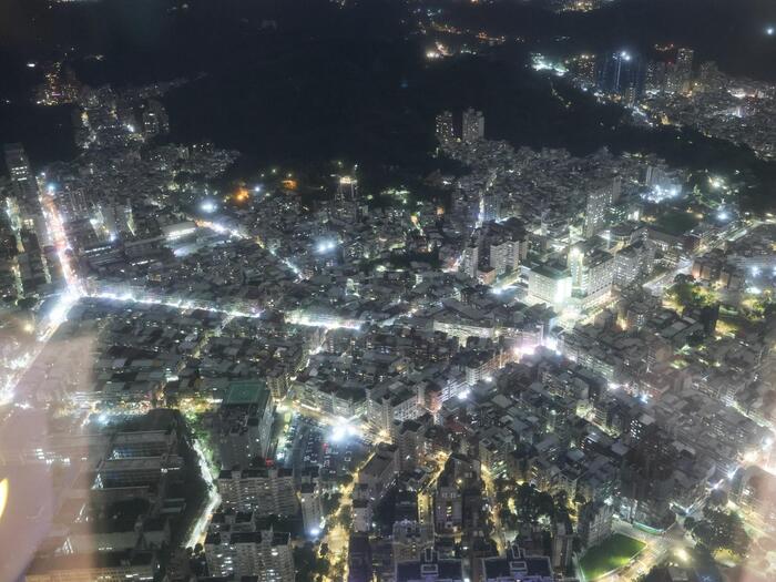 展望フロアからの眺め