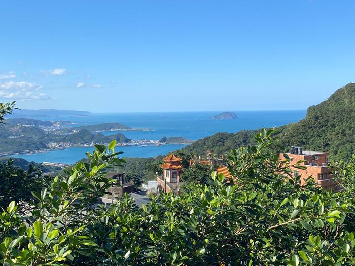 九份からの眺め