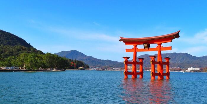 厳島神社の大鳥居