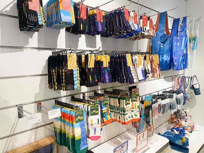 色々な柄のオリジナルソックス