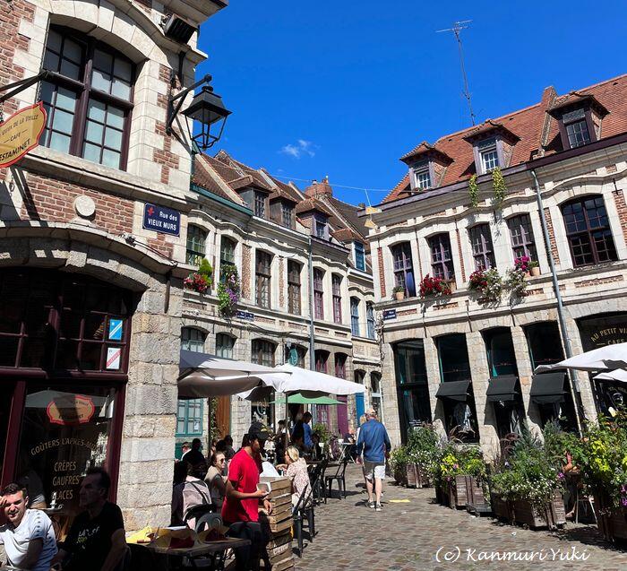 リル　オニオン広場　フランス　フランドル　エスタミネ