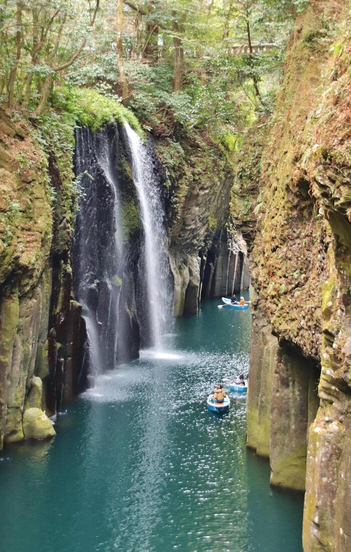 高千穂峡「真名井の滝」　宮崎　観光