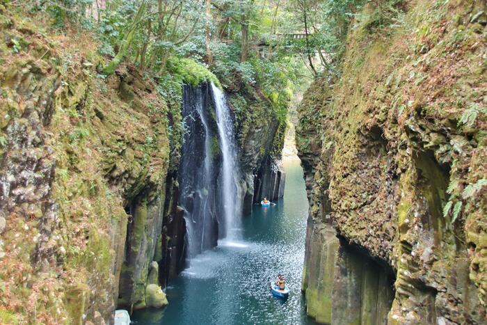 高千穂峡「真名井の滝」　宮崎　観光
