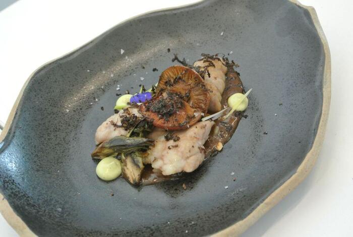 スペイン　黒トリュフ　絶品料理