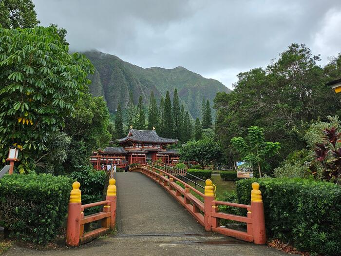 ハワイ　平等院テンプル　外観