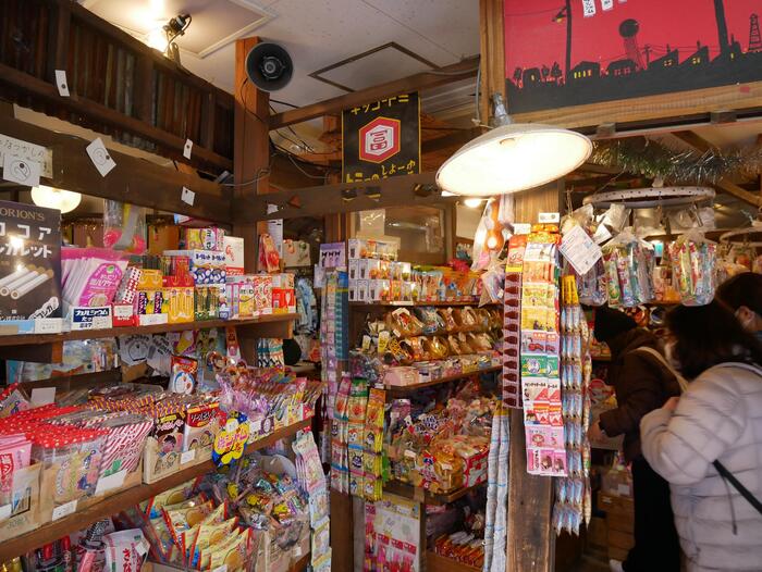 柴又ハイカラ横丁の店内