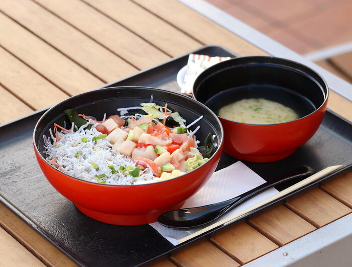 とびっちょ　しらす問屋　ばらちらし丼　湘南モデルコース