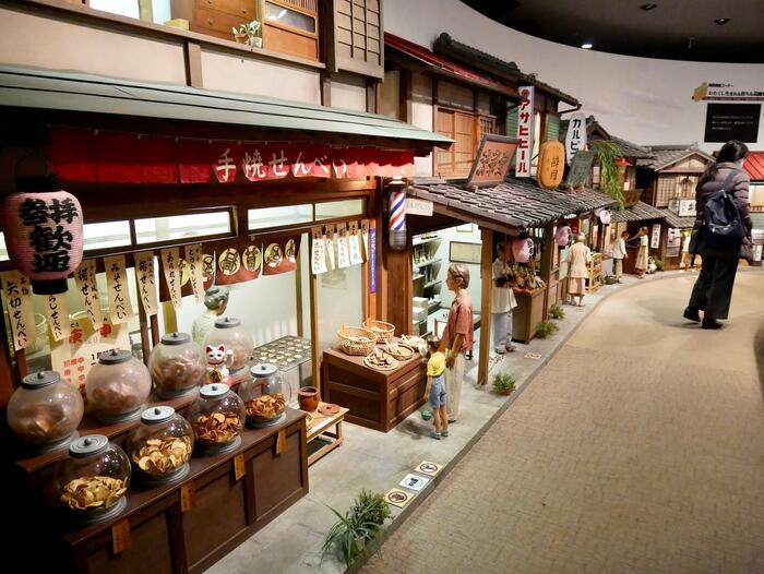 商店街のセット