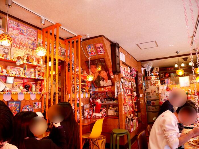 喫茶セピアの内観