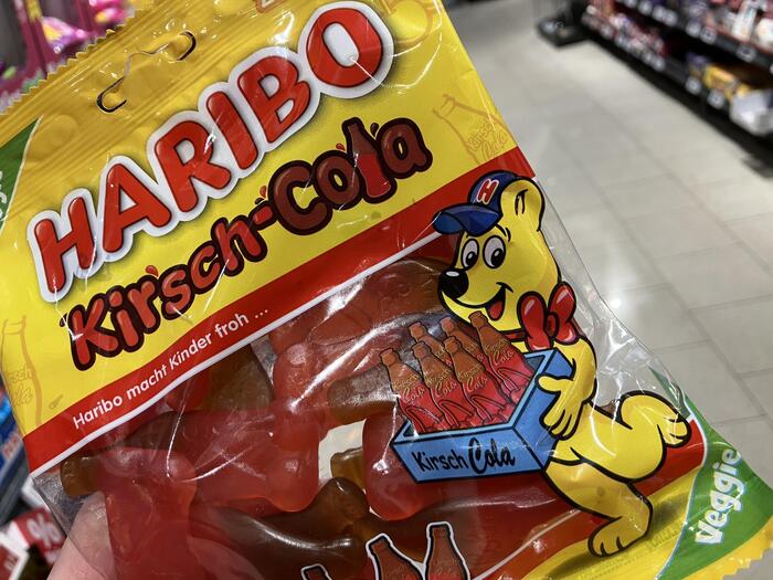 ドイツ 国民的番組のキャラクター ハリボー お土産　ゴールドベア