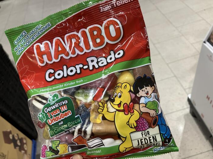 ドイツ 国民的番組のキャラクター ハリボー お土産　ゴールドベア