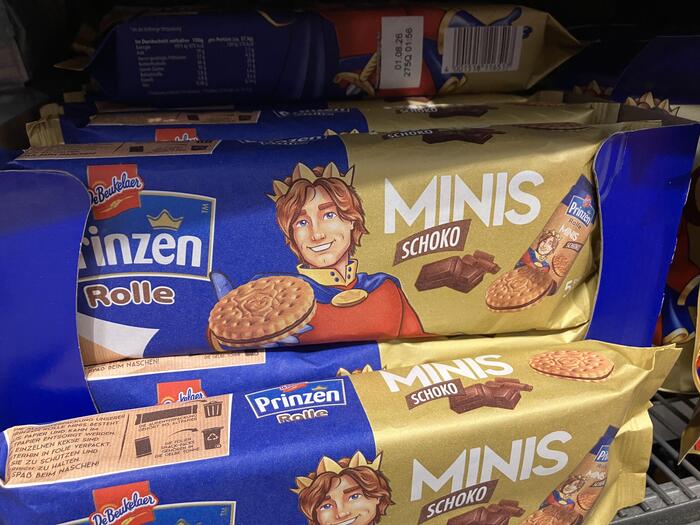 ビスケット「Prinzen Rolle（プリンツェン・ロレ）」の王子様