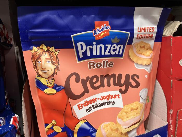 ビスケット「Prinzen Rolle（プリンツェン・ロレ）」の王子様