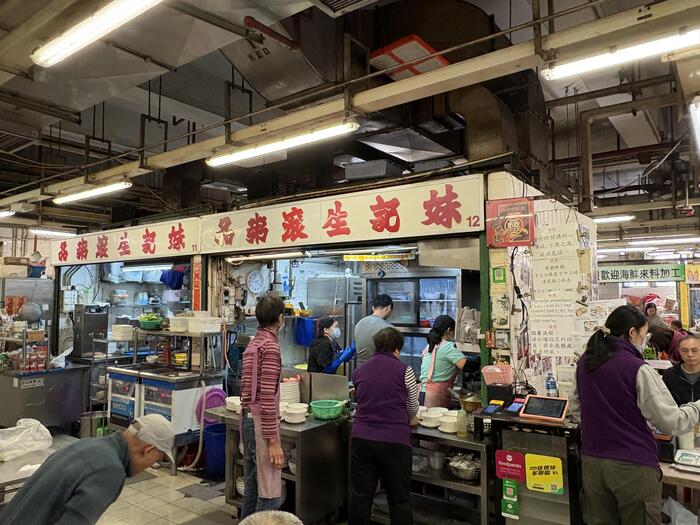 香港で出会う至福のお粥　妹記生滾粥品　店内の様子