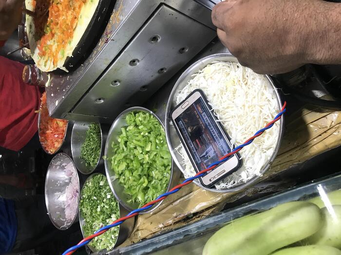 インド　食中毒　ストリートフード