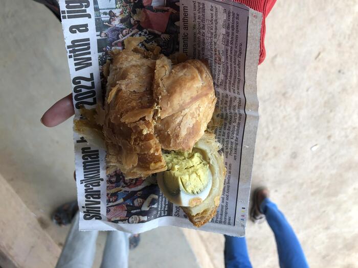 インド　食中毒　ストリートフード