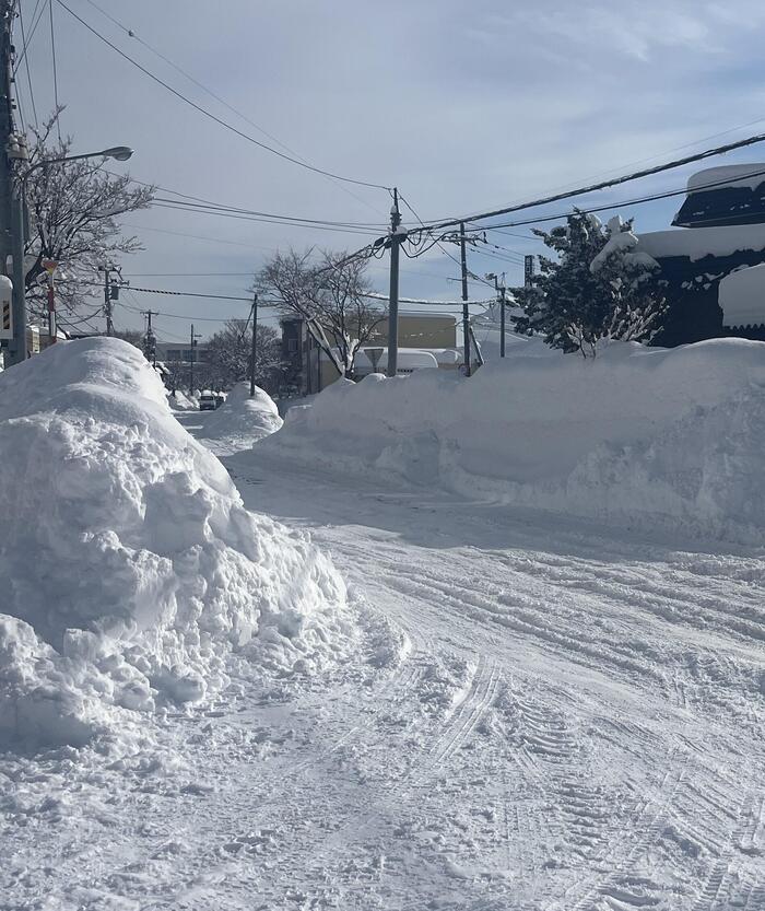 北海道　札幌　さっぽろ雪まつり　大雪