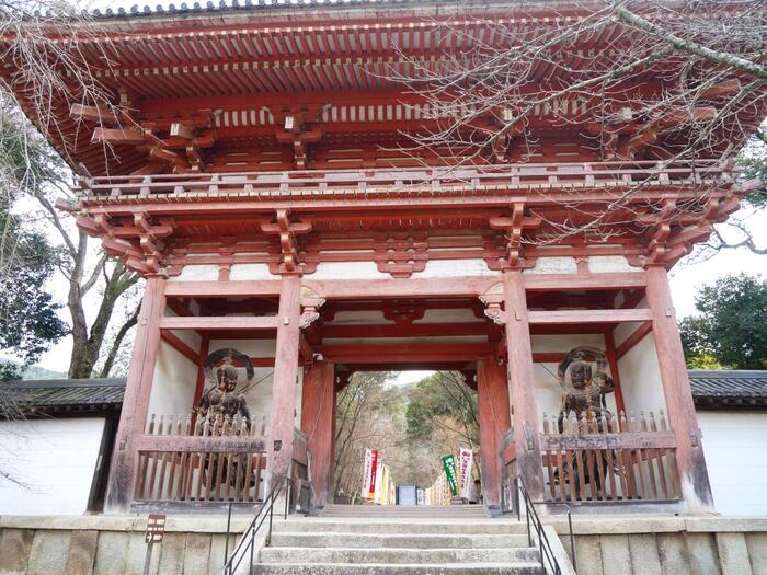 京都　世界文化遺産　醍醐寺　西大門