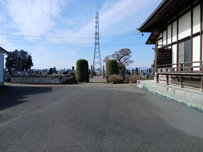 群馬県　国定忠治　養寿寺　敷地