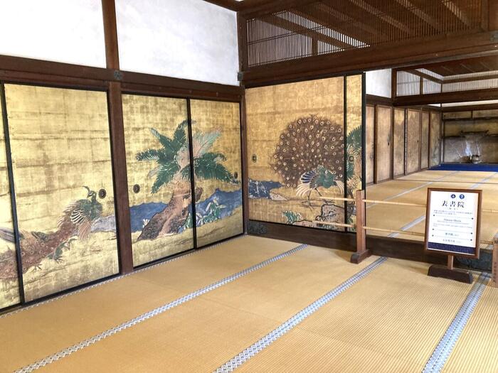 京都　世界文化遺産　醍醐寺　表書院　襖絵