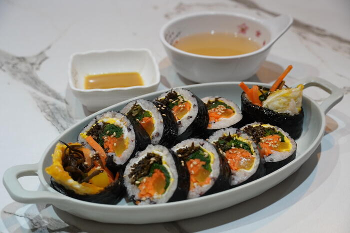 韓国　全南・木浦　街歩き　観光　モデルコース　グルメ　キンパプ