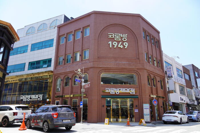 韓国　全南・木浦　街歩き　観光　モデルコース　コロンバン製菓店　