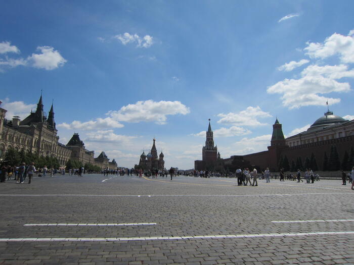 モスクワ 赤の広場 　夏