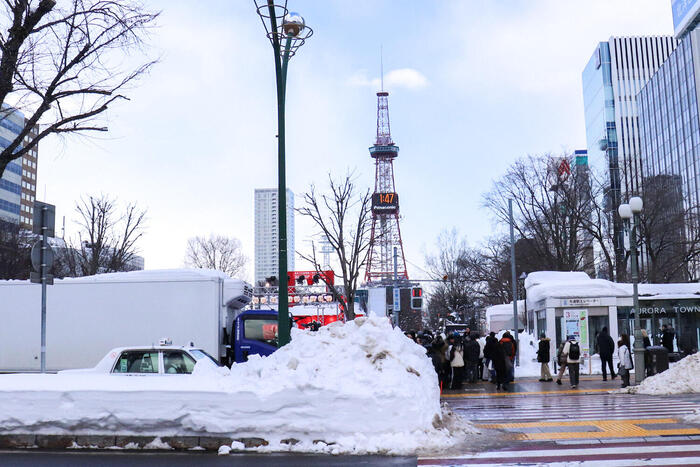 さっぽろテレビ塔が見える会場