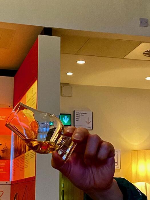 試飲の仕方　スコッチウイスキーエクスペリエンス　スコットランド