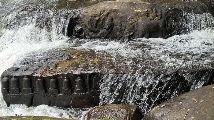 クバール・スピアン　カンボジア　アンコール・ワット　観光